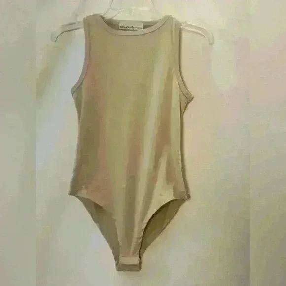 Zenana Boat Neck Sleeveless Bodysuit - Picture 3 of 9